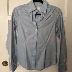 Brooks Brothers Classic Blue Button Up